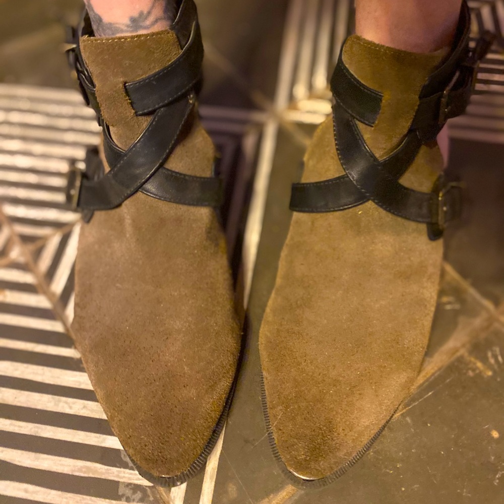 Sam Edelman Circus 🦓 open heeled bootie